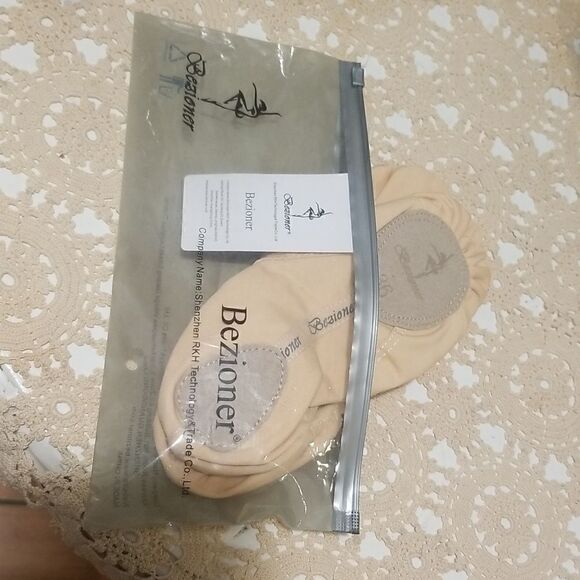 Bezioner Girls Canvas Ballet Shoes Slipper for Kids Women,Yog - Picture 10 of 10